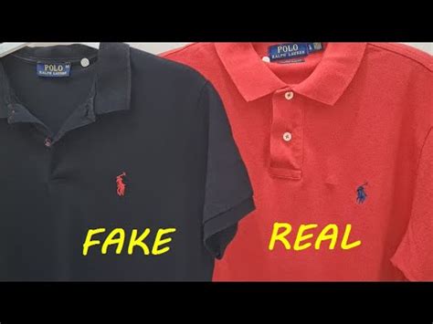 polo replica clothing|real vs fake polo shirts.